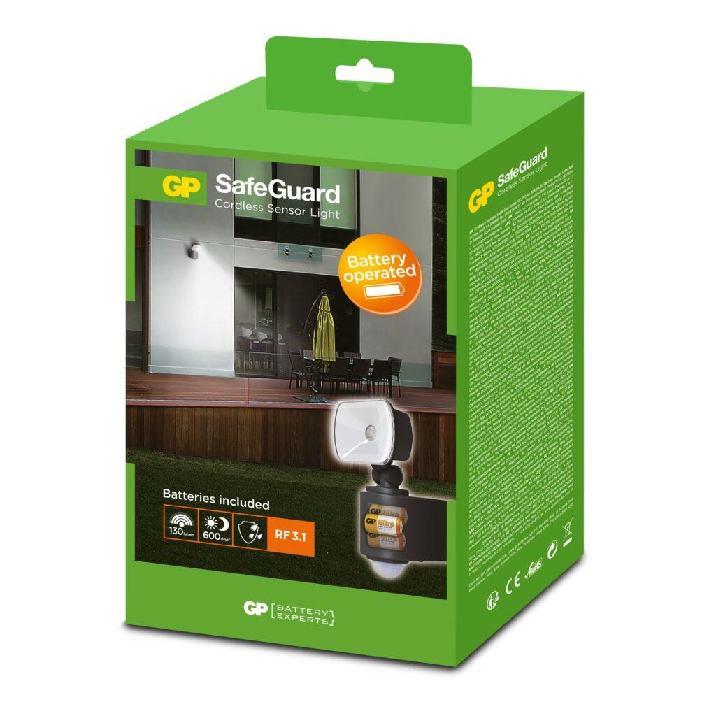 proiector led safeguard 31 cu baterie si senzor miscare 1x led gp 1