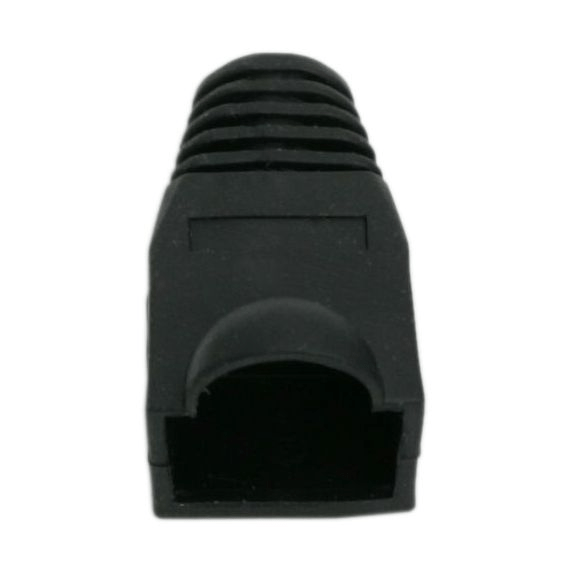 protectie neagra pentru cablu cu modular 8p8c