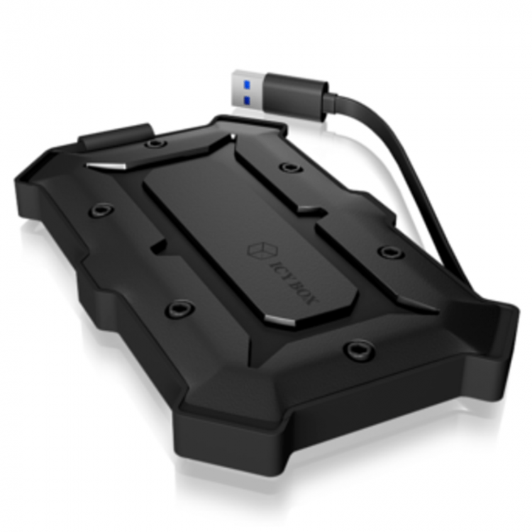 rack 25 max 95mm hdd ssd usb 30 ip66 waterproof enclosure icy box 3