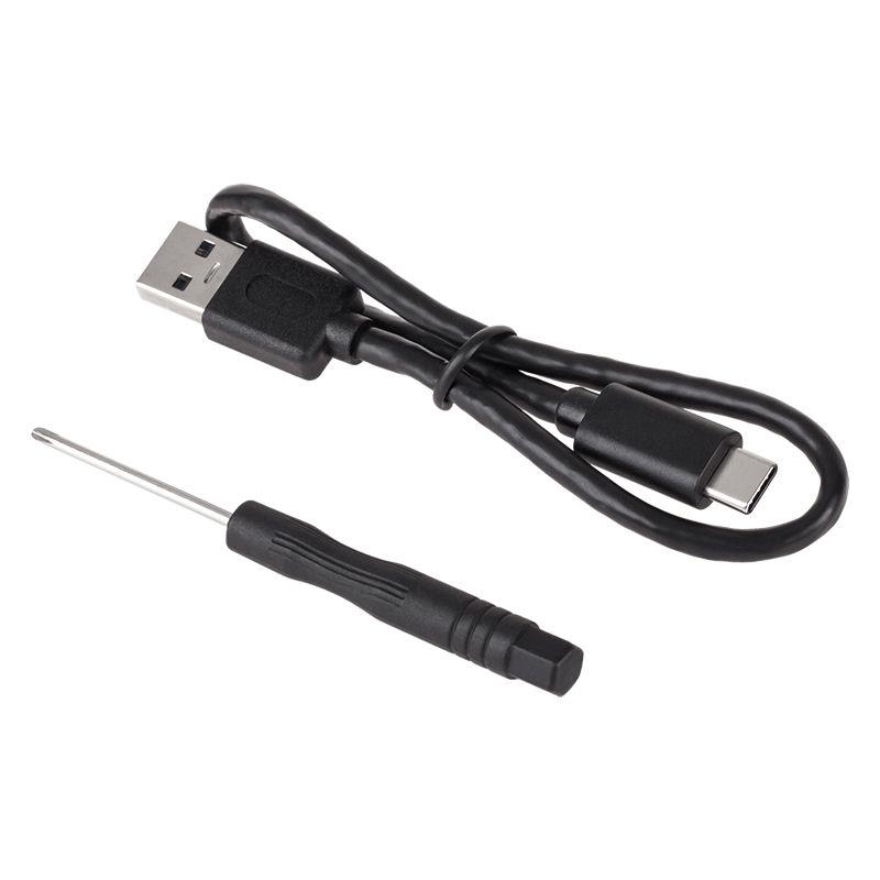 rack hdd aluminiu ssd m2 usb type c 30 rebel 1