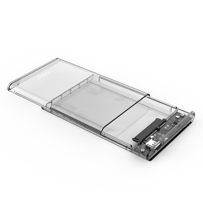 rack hdd orico 2139c3 usb 31 gen1 25 transparent 1