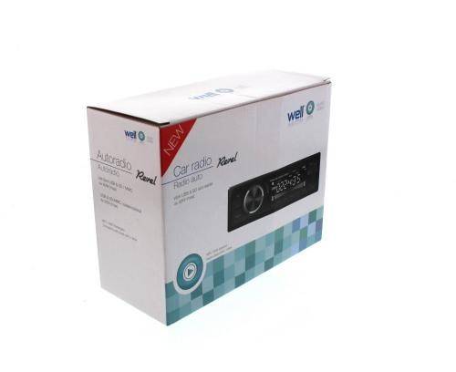 radio auto cu slot usb si sd 4x50w well 2
