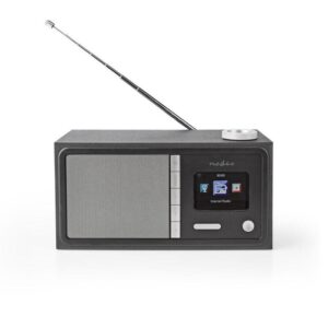 radio cu internet fm bluetooth telecomanda 18w negru nedis 1