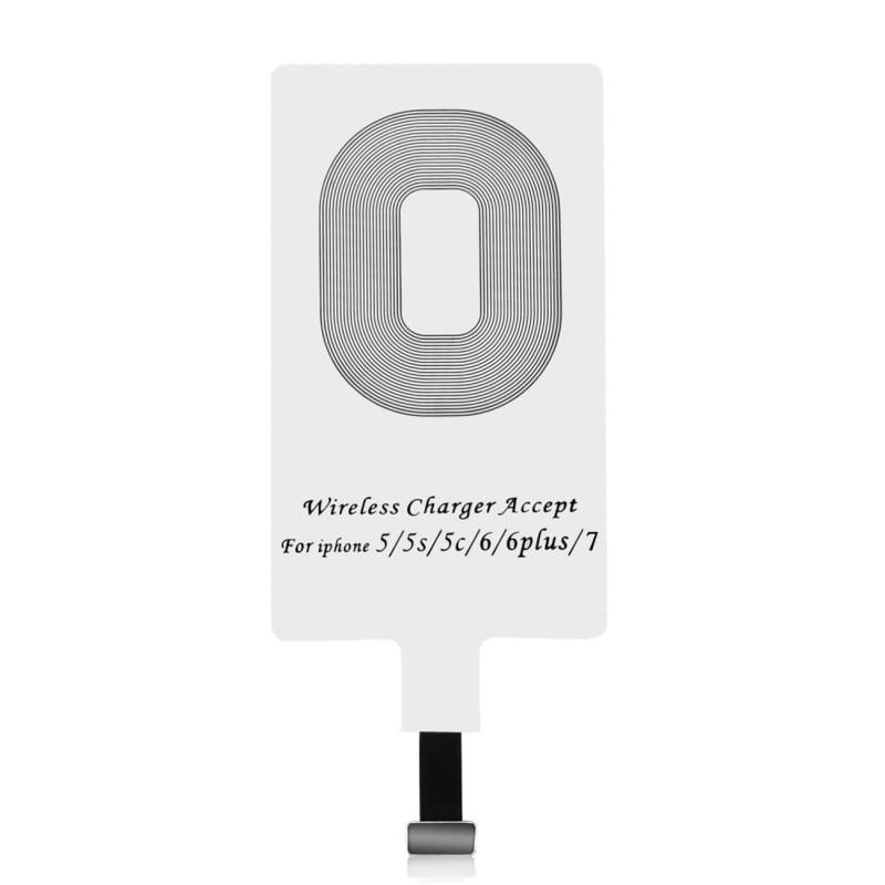 receptor wireless qi pentru apple iphone alb choetech wp ip 301wh