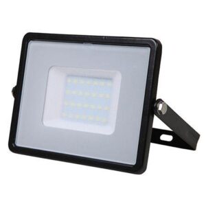 reflector led smd 30w 4000k 2400lm ip65 negru cip samsung v tac