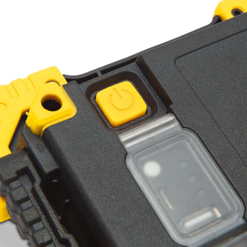 reflector multifunctional cob led reincarcabil usb acumulator incorporat 2x2200mah 16w 1000lm ipx4 phenom 2