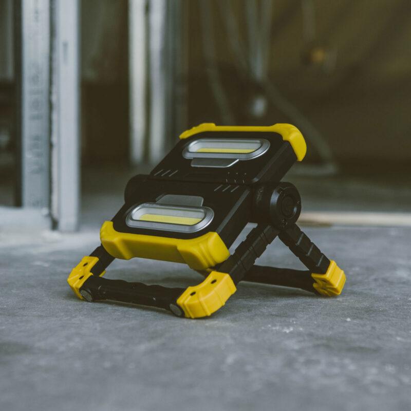 reflector multifunctional led 10w 6000k acumulator 1000lm ip43 phenom 2