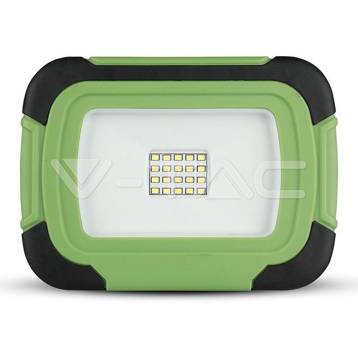 reflector portabil 10w ip44 4000k 700lm cu functie sos usb cip samsung v tac 2