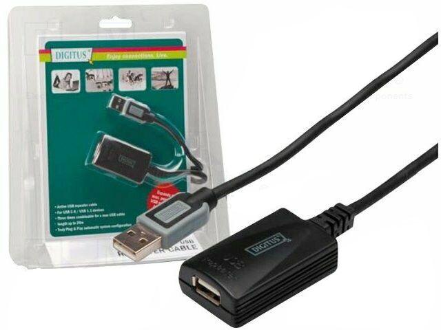 repeater usb 20 usb a soclu usb a mufa 5m digitus da 70130 4 1