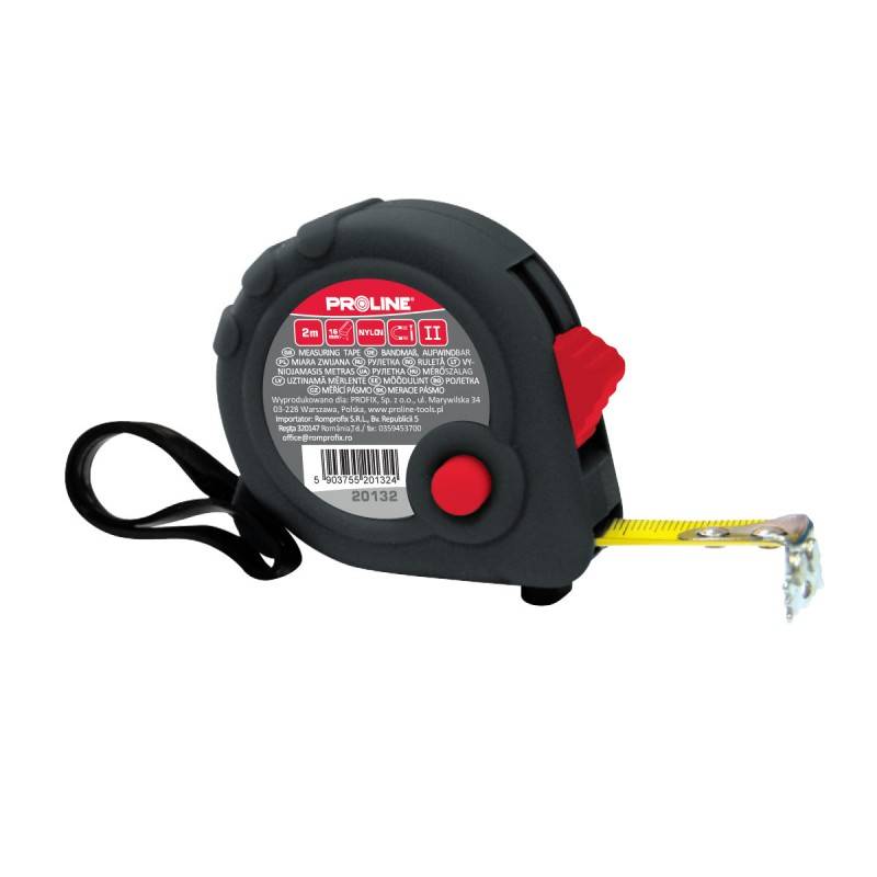 ruleta magnetica cu triplu blocare 75mx25mm proline