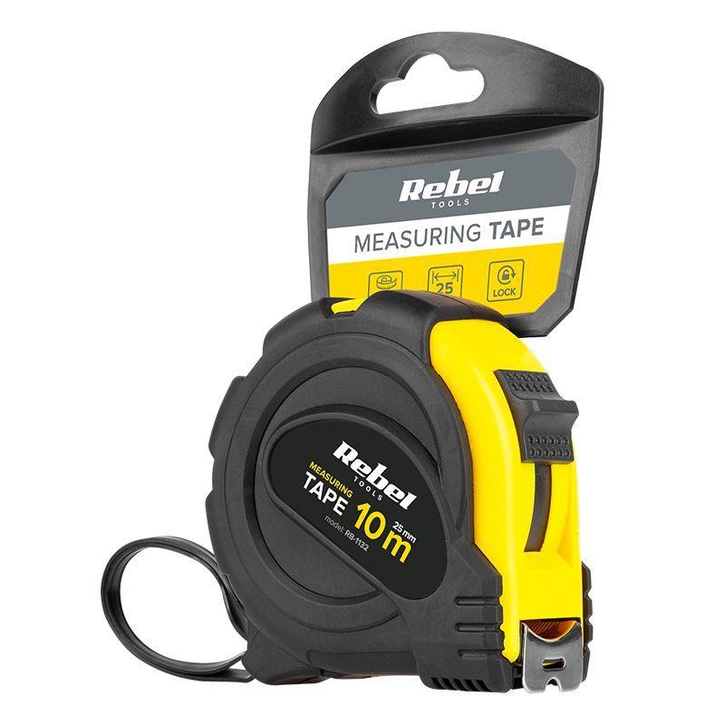 ruleta metalica 10m 25mm rebel 2