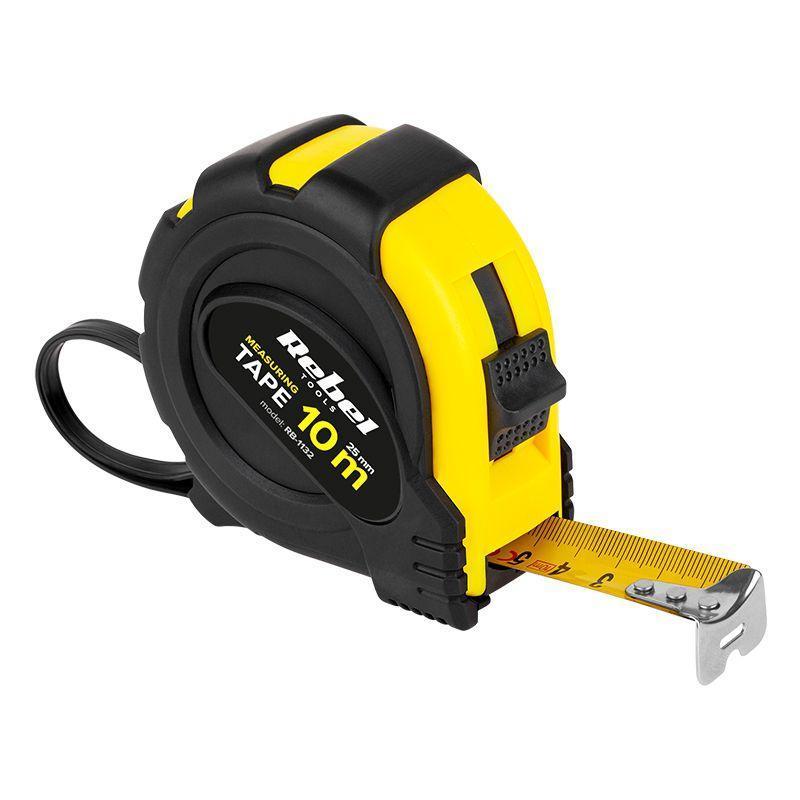 ruleta metalica 10m 25mm rebel