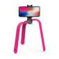 selfie stick trepied flexibil cu telecomanda bluetooth roz 3pod zbam