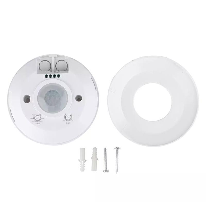 senzor miscare cu montaj pe tavan 360 grade alb max 2000w v tac 4