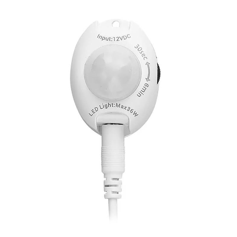 senzor miscare pentru banda led 12v 36w detectie 2 5m temporizare 3 sec 6 min v tac 4