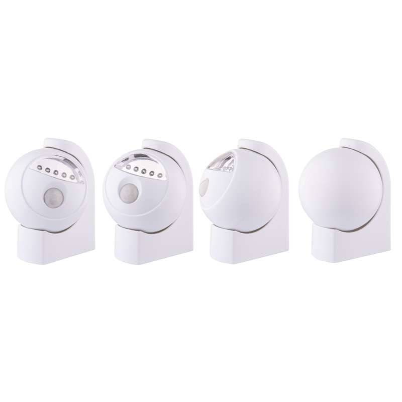 senzor pir 5 led 3x aa r6 rotabil 360 grade emos 10