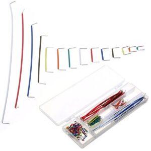 set 140buc cabluri breadboard jumpers