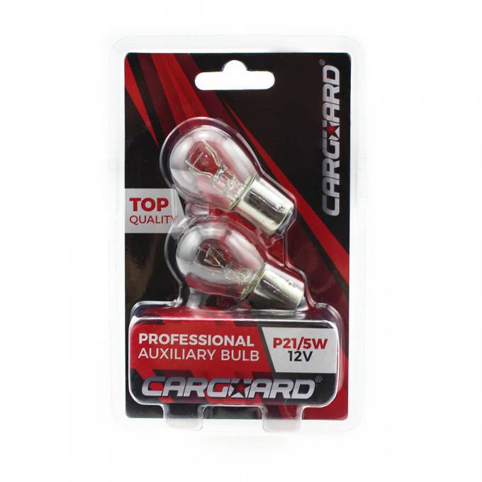 set 2 becuri p21 5w incandescent carguard 1