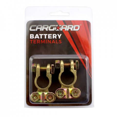 set 2 borne baterie auto pozitiv negativ cupru carguard