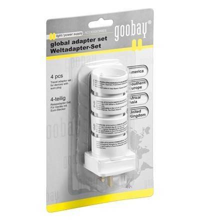 set 4 adaptoare calatorii goobay 1