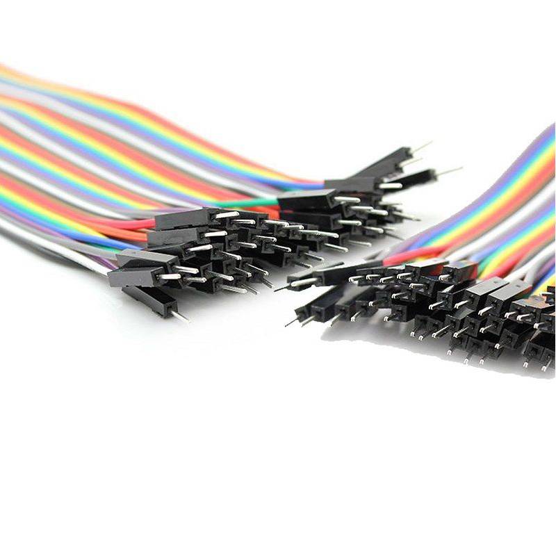 set 40buc cabluri breadboard 20cm tata tata 2