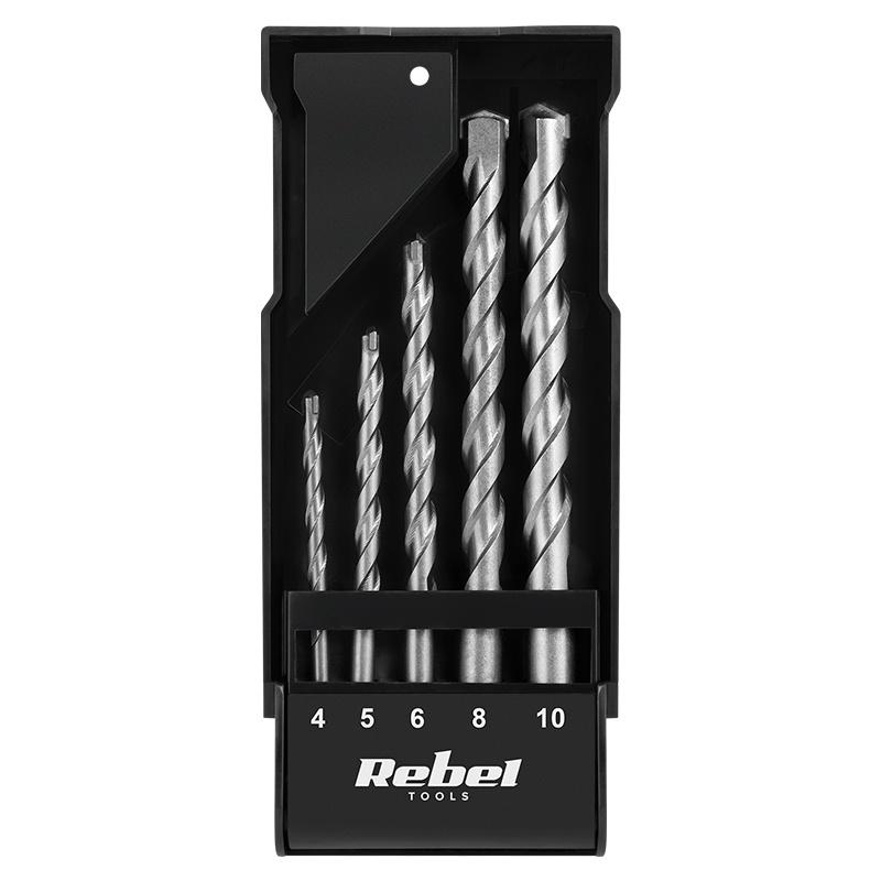 set 5 burghie beton 4 10 mm rebel 1