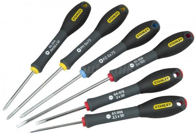 set 6 surubelnite fatmax de precizie 0 65 492 stanley