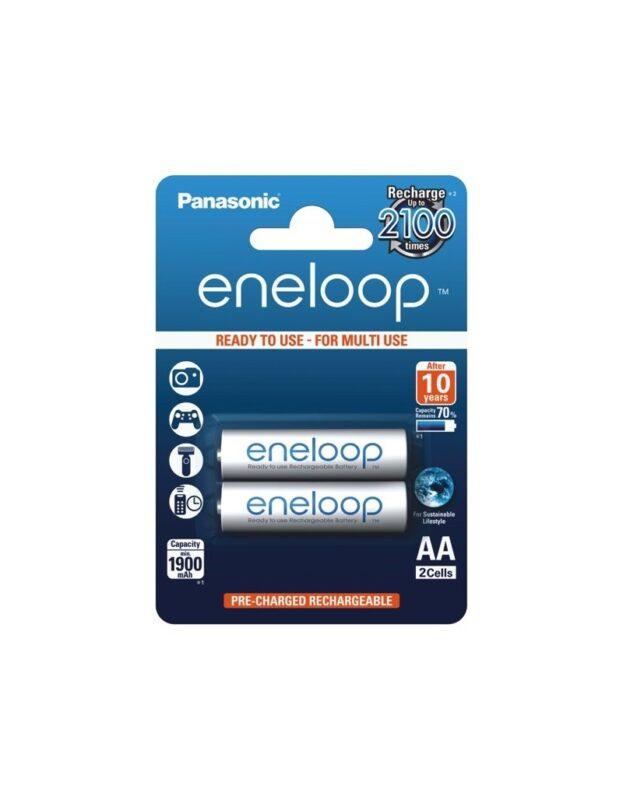 set acumulatori eneloop panasonic ni mh aar6 1900ma 2buc