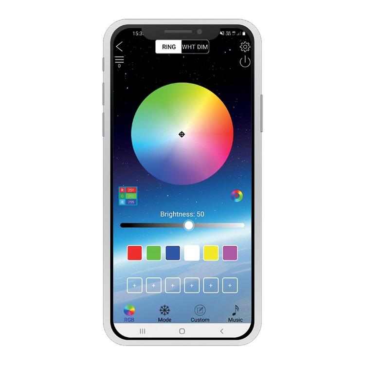 set banda led 30 m rgb smart 2x5m ip65 72w m 36w sunshine 2