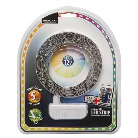 set banda led rgb 5m ip20 phenom 3