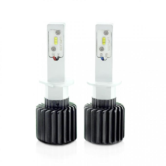 set becuri led h1 12 24v 6000k 4000lm 2buc carguard