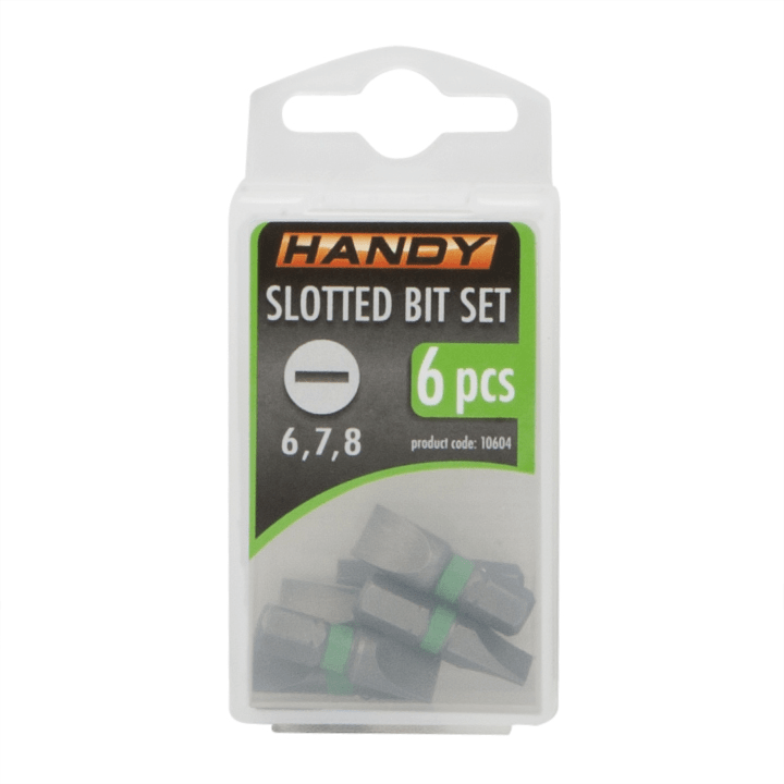 set biti 6 piese in cutie de stocare 10604 handy