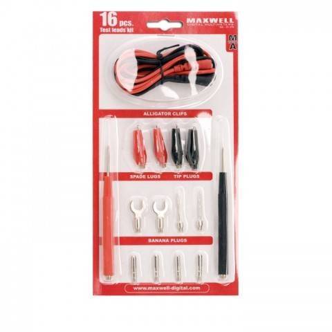 set cablu de masurare 16buc maxwell 1