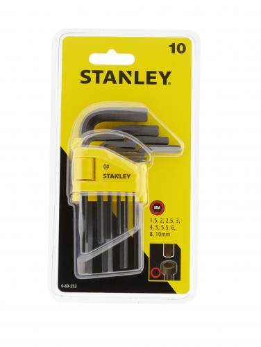 set de 10 chei imbus l metric 15 10mm 0 69 253 stanley