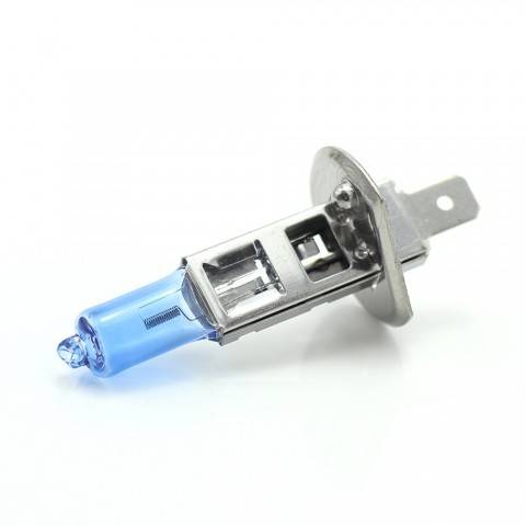 set de 2 becuri halogen h1 55w 50 alb xenon 12v carguard 2