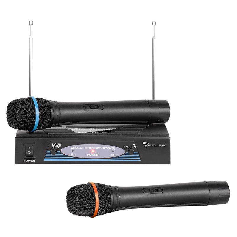 set doua microfoane vhf azusa