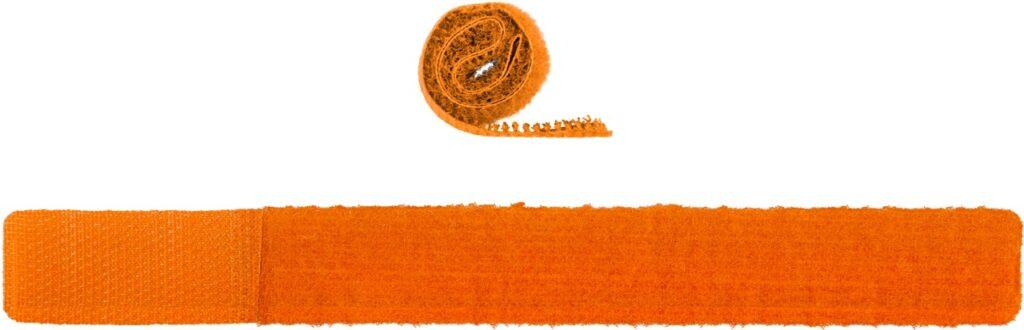 set fasete panza de gestionare a cablurilor cu fixare carlig si bucla 170x20 mm goobay 10