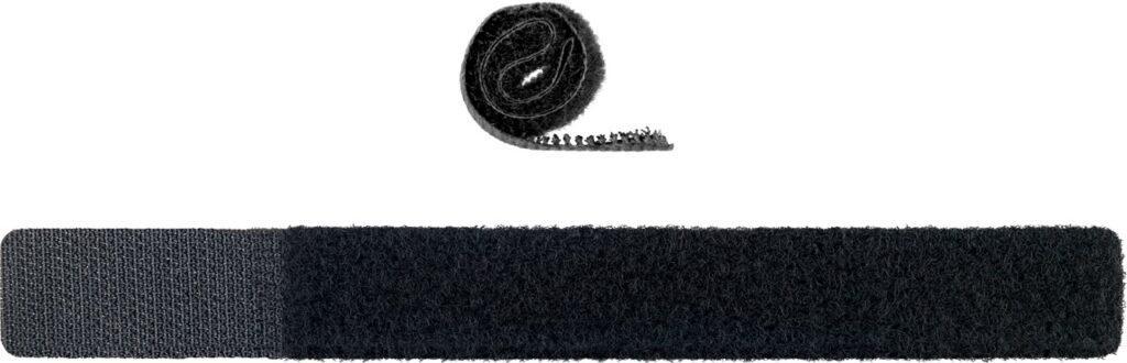 set fasete panza de gestionare a cablurilor cu fixare carlig si bucla 170x20 mm goobay 5