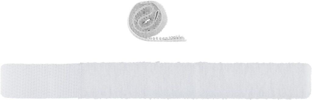 set fasete panza de gestionare a cablurilor cu fixare carlig si bucla 170x20 mm goobay 6