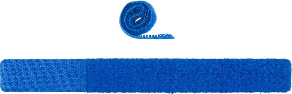 set fasete panza de gestionare a cablurilor cu fixare carlig si bucla 170x20 mm goobay 7