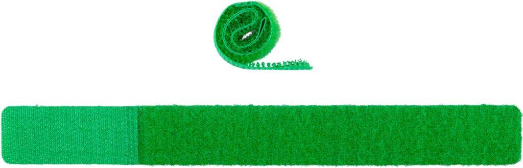 set fasete panza de gestionare a cablurilor cu fixare carlig si bucla 170x20 mm goobay 8