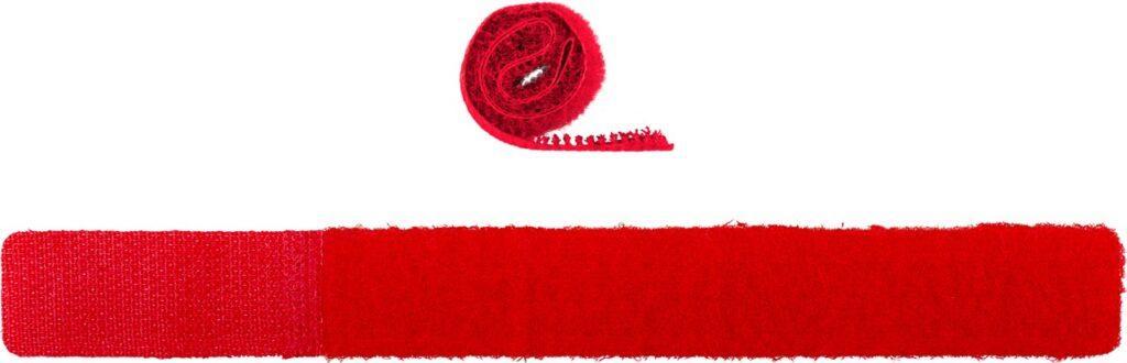 set fasete panza de gestionare a cablurilor cu fixare carlig si bucla 170x20 mm goobay 9