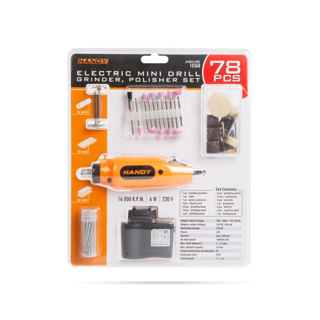 set masina pirogravat slefuit 230v 78 componente handy 3