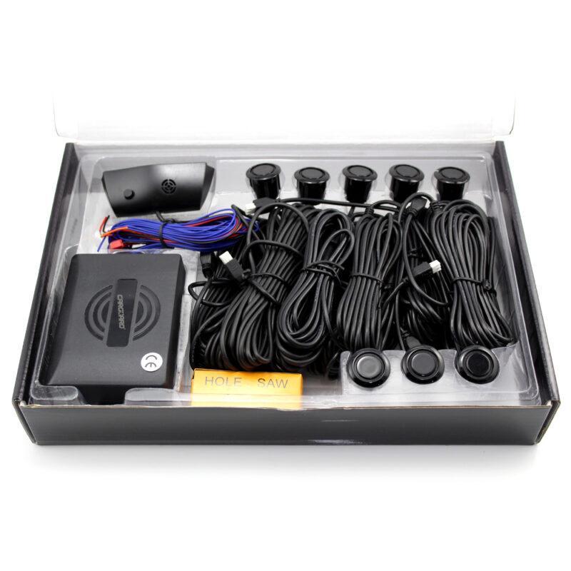 set senzori de parcare fata spate cu 8 senzori carguard sp005 8