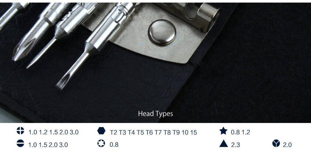 set surubelnita 24 capete otel s2 un maner st1 orico 4