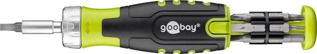 set surubelnita cu 30biti si 9 tubulare crv goobay 2