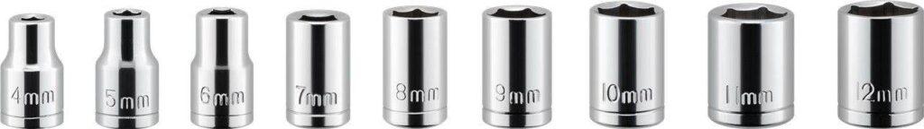 set surubelnita cu 30biti si 9 tubulare crv goobay 4