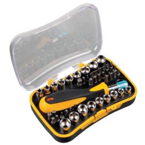 set surubelnita cu 48 piese otel crom vanadiu toolland