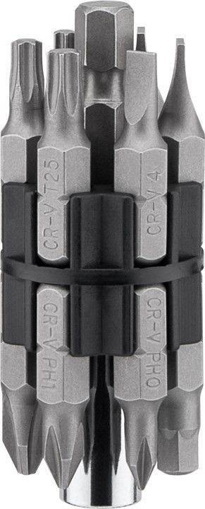 set surubelnita cu clichet 12biti crv 3x capete plane 4mm 5mm 6mm 4x phillips ph0 ph1 ph2 ph3 3x torx t15 t20 t25 2x hexagonale 3