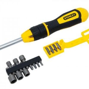 set surubelnita cu clichet cu 20 varfuri stht0 62574 stanley